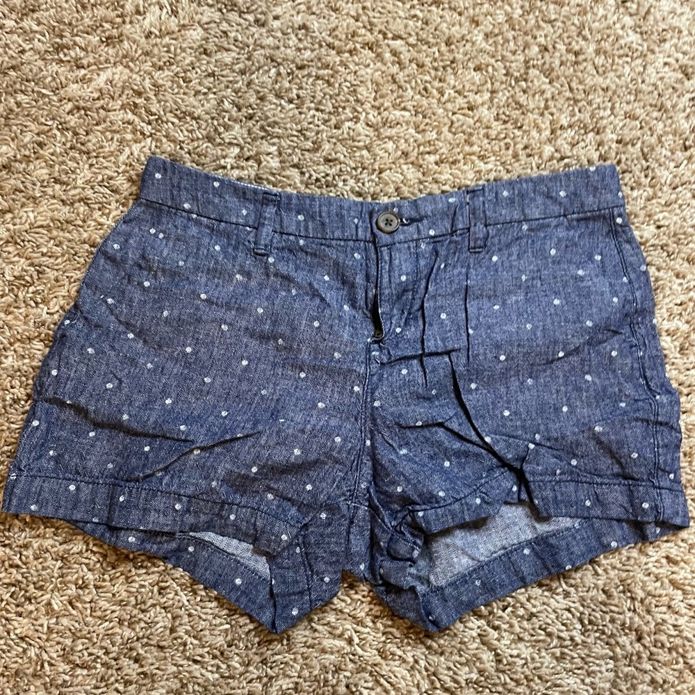 Old navy polka dot shorts size small lightly worn